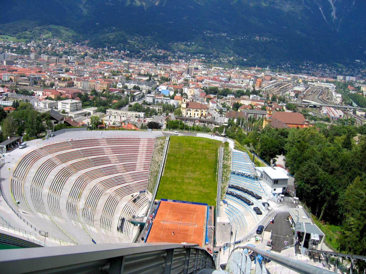 Innsbruck 2004 Fed Cup on Bergisel